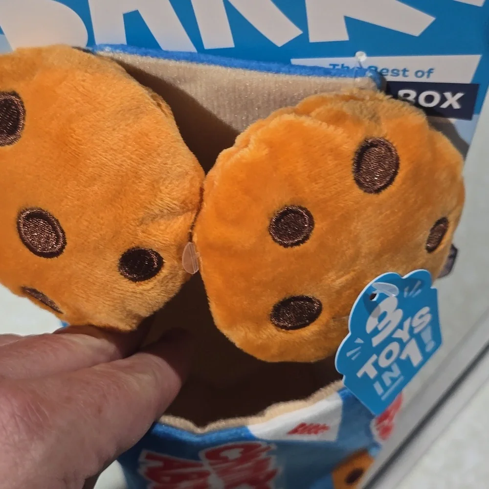Bark Chomps A Bunch Blue and Orange Dog Toy NWT Size XS-S 0-20 Pounds‎